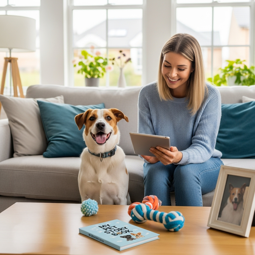 My Pet Story Book: A Tribute to Your Furry Best Friend